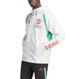 Shop adidas Manchester United Tiro 23 Jacket White | Studio 88