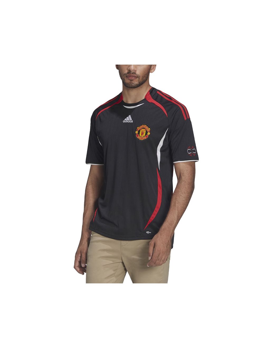 Shop adidas Performance Manchester United Pre-Match Jersey Red