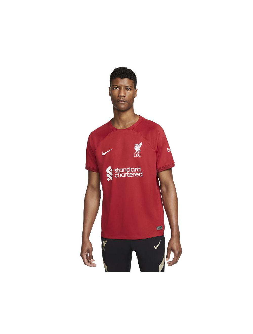 Shop Nike Liverpool FC 2022/23 Stadium Home Jersey Mens Tough Red
