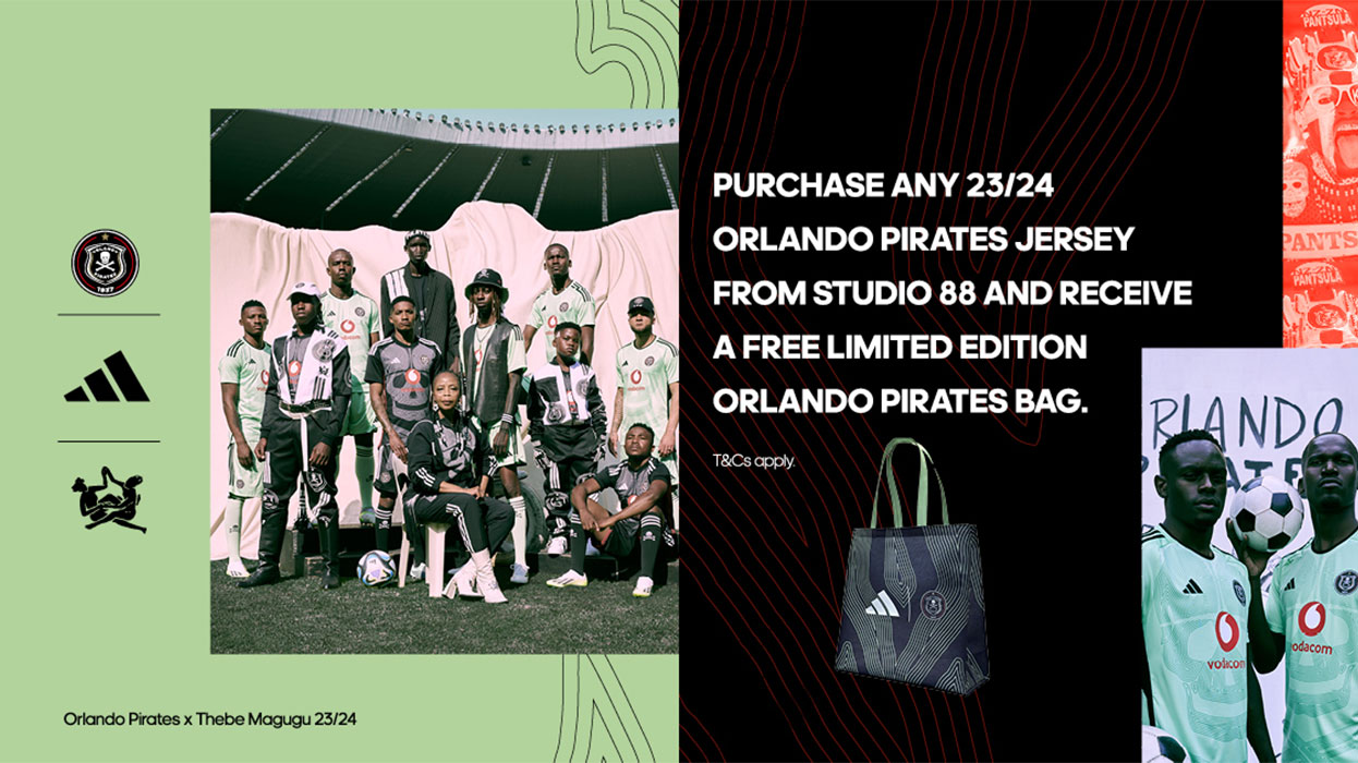 adidas Orlando Pirates 2023 Home Replica Jersey