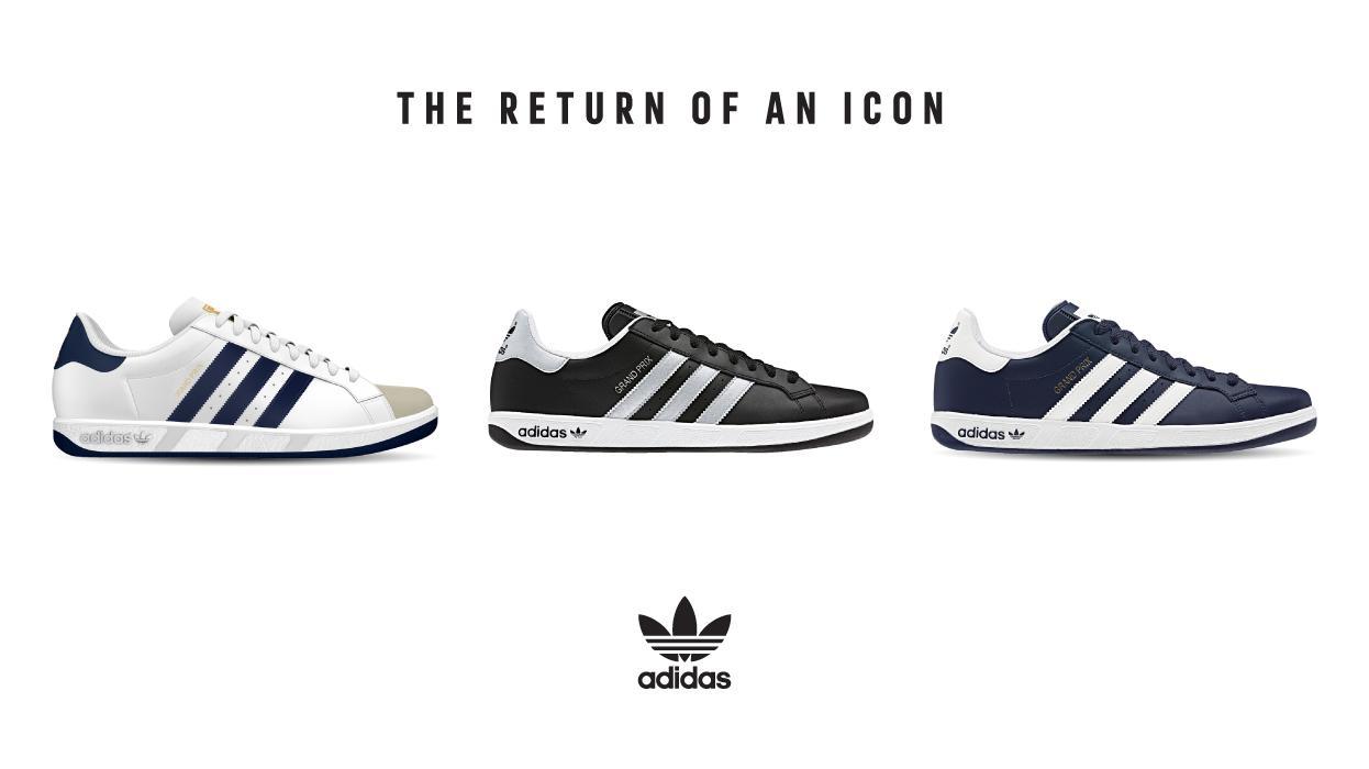 Distraktion Ministerium accent THE RETURN OF AN ICON: The adidas Grand Prix is Back by Popular Demand |  Studio 88 - Feature 88 Articles | Studio 88
