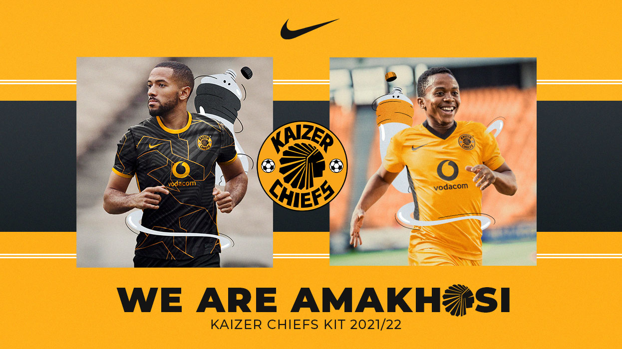 Kaizer Chiefs show off new jersey