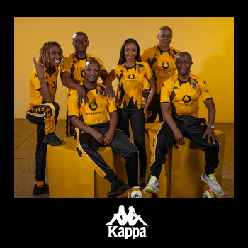 Shop Kappa Kaizer Chiefs Eroi Fleece Jacket Yellow