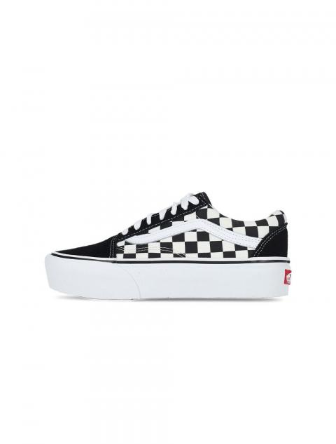Plaatsen zomer erwt Shop Vans Old Skool Platform Sneaker Youth Checkered Black White