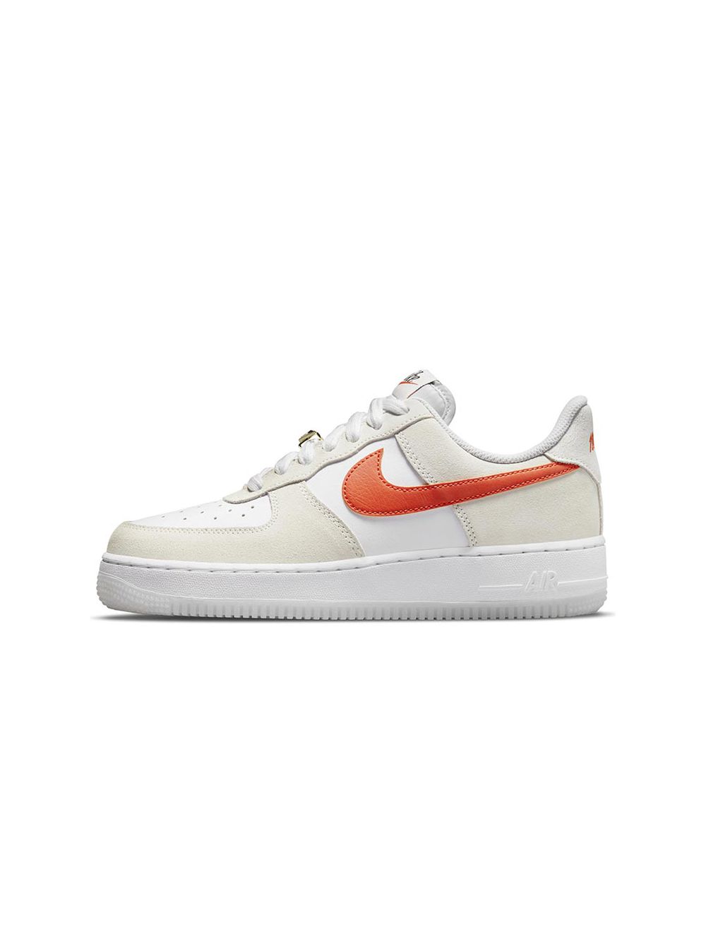 Nike Air Force 1 Lo First Use Womens White Orange